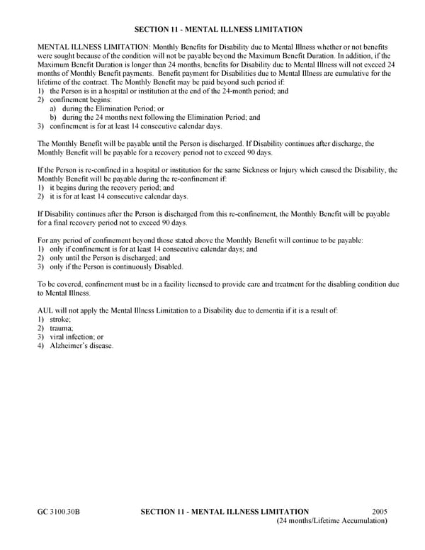 Certificate of Insurance: Group Long Term Disability Income Insurance - Page 45