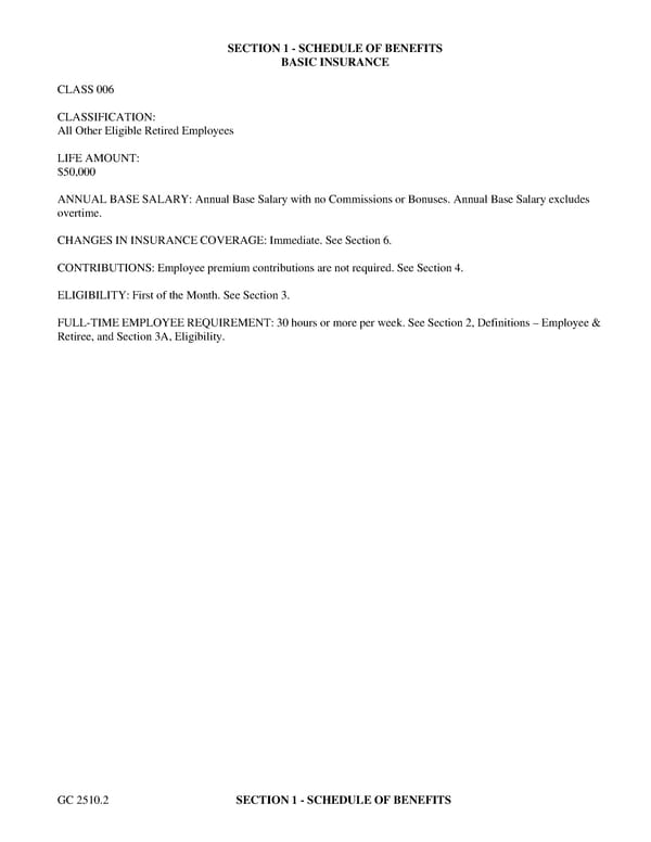 Certificate of Group Term Life Insurance - Page 3