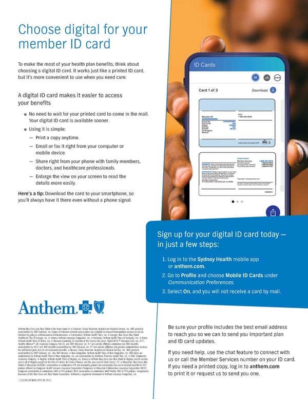 Digital Member ID Card Guide - Page 1
