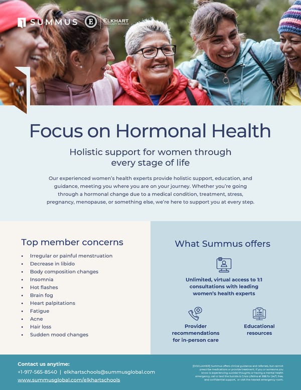 Focus on Hormonal Health - Page 1