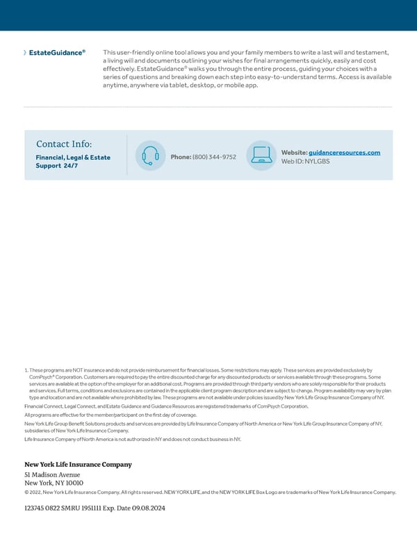 Financial, Legal & Estate Support Solutions - Page 2