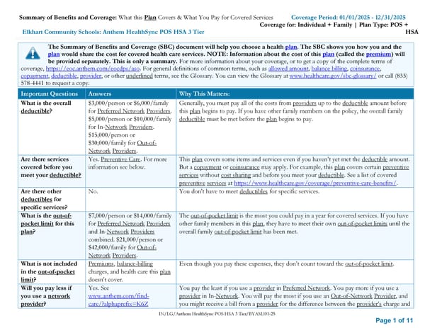 Anthem SBC Option 1 - Page 1