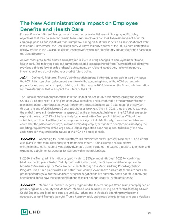 2025 Employee Benefits Market Outlook - Page 26