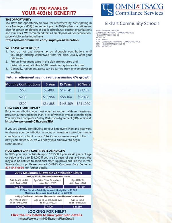 403(b) Universal Availability 2025 - Page 1