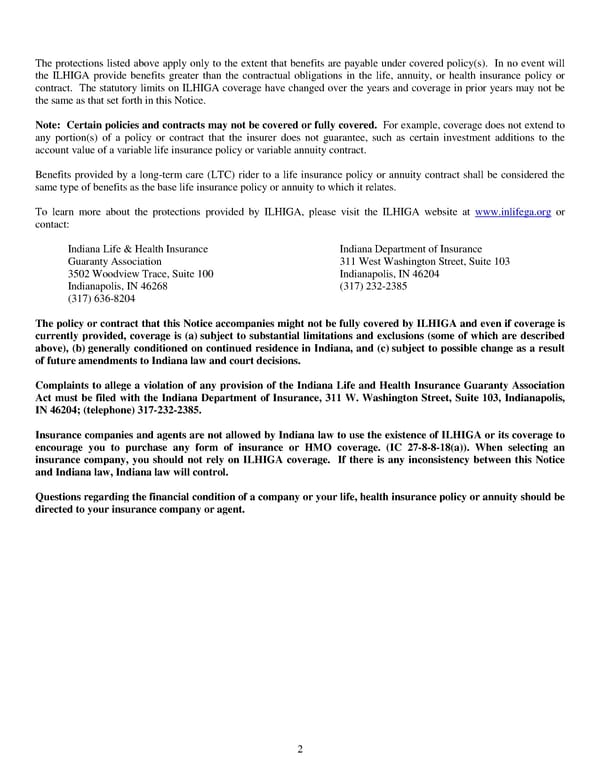 Group Vision Insurance Certificate - Page 14