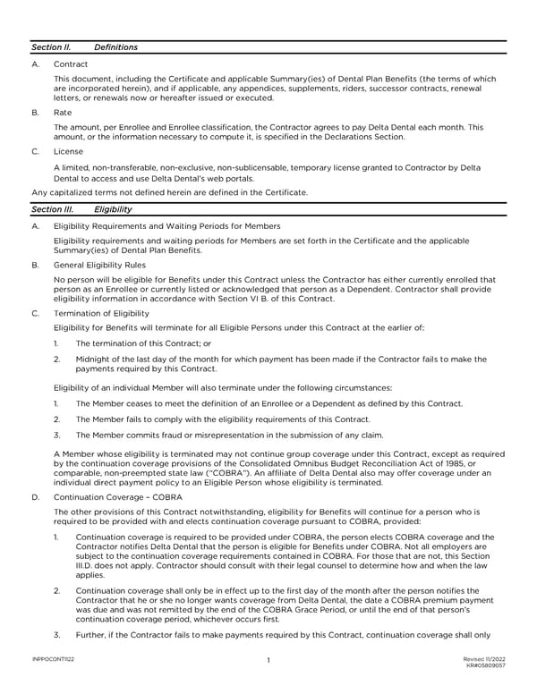 Delta Dental Contract Agreement Letter - Page 4