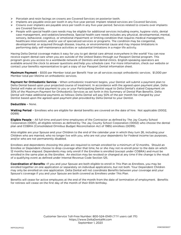 Delta Dental Contract Agreement Letter - Page 12