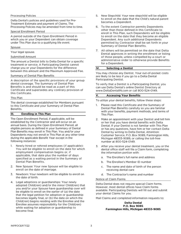 Delta Dental Contract Agreement Letter - Page 16