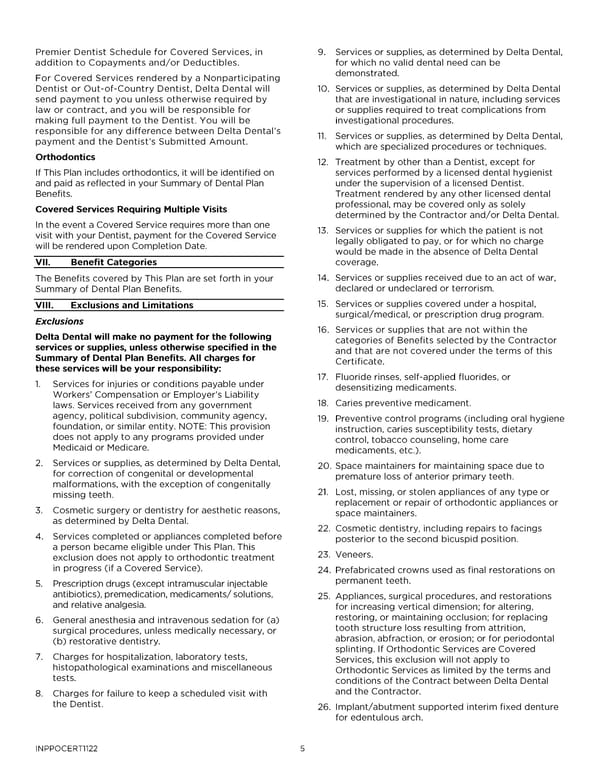 Delta Dental Contract Agreement Letter - Page 18