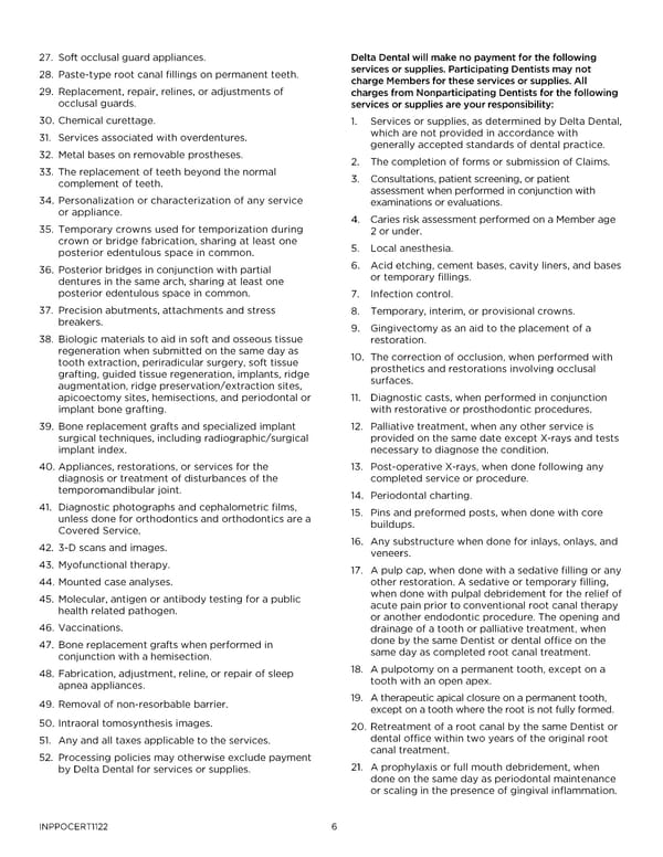 Delta Dental Contract Agreement Letter - Page 19