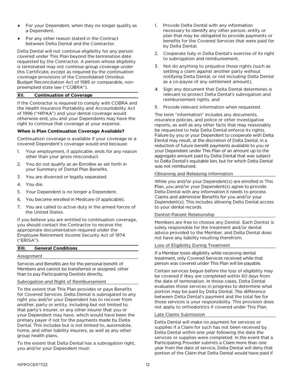 Delta Dental Contract Agreement Letter - Page 25