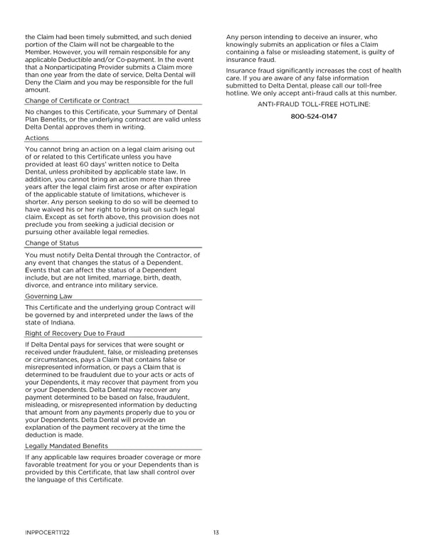 Delta Dental Contract Agreement Letter - Page 26