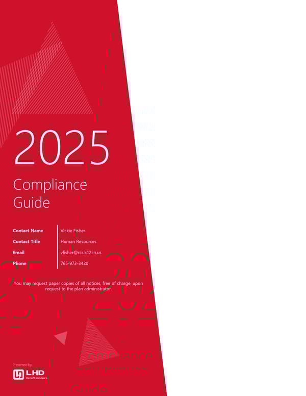 2025 Compliance Guide - Page 1