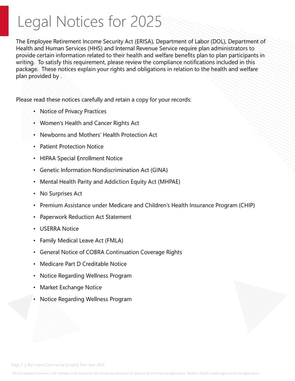 2025 Compliance Guide - Page 2