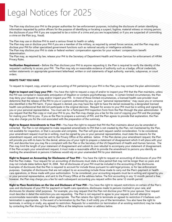 2025 Compliance Guide - Page 6