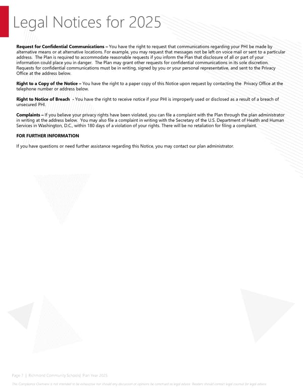 2025 Compliance Guide - Page 7