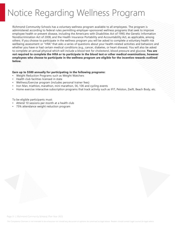 2025 Compliance Guide - Page 31