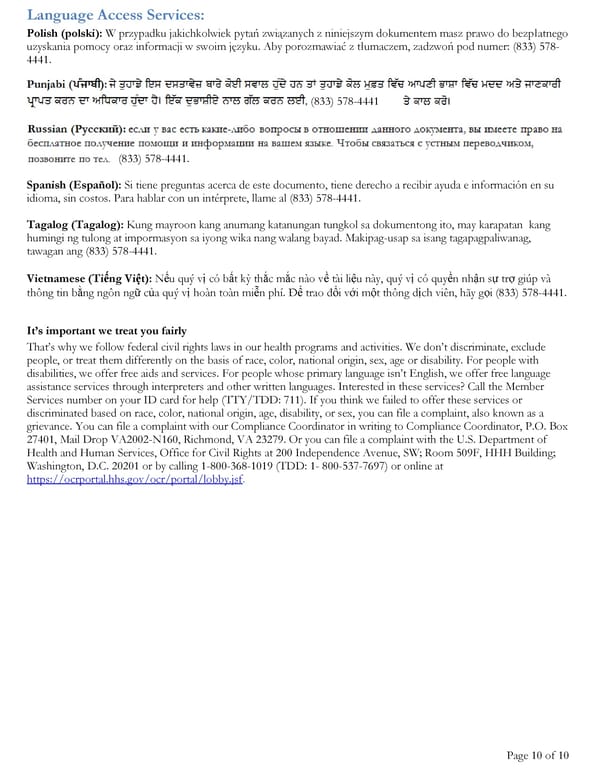 2025 Summary HCCSC Anthem HealthSync PPO 2 - Page 10