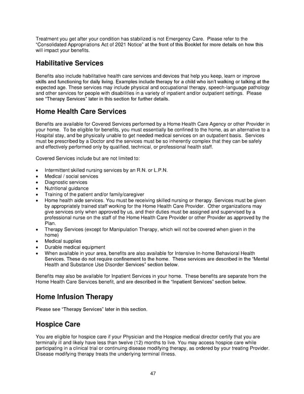 Anthem Blue Access PPO Option 23 with Rx Option T3 IN PPO Large 96R4 01 01 2025 L12026M001 L12026 English EOC CY - Page 48