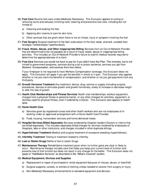 Anthem Blue Access PPO Option 23 with Rx Option T3 IN PPO Large 96R4 01 01 2025 L12026M001 L12026 English EOC CY - Page 68