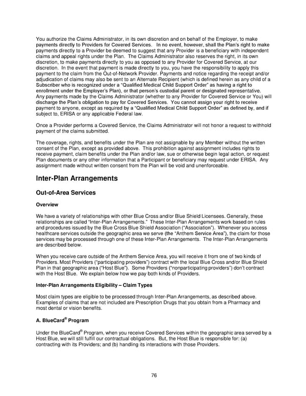 Anthem Blue Access PPO Option 23 with Rx Option T3 IN PPO Large 96R4 01 01 2025 L12026M001 L12026 English EOC CY - Page 77