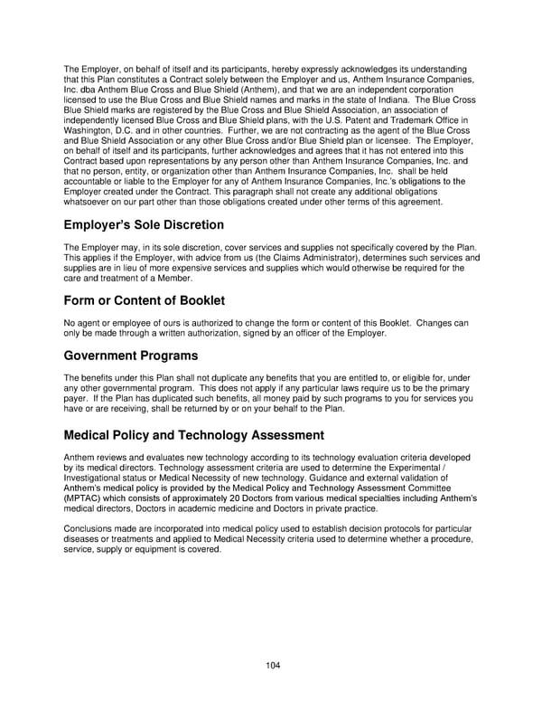 Anthem Blue Access PPO Option 23 with Rx Option T3 IN PPO Large 96R4 01 01 2025 L12026M001 L12026 English EOC CY - Page 105