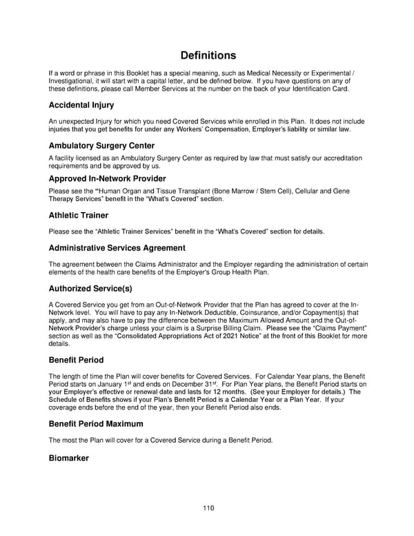 Anthem Blue Access PPO Option 23 with Rx Option T3 IN PPO Large 96R4 01 01 2025 L12026M001 L12026 English EOC CY - Page 111