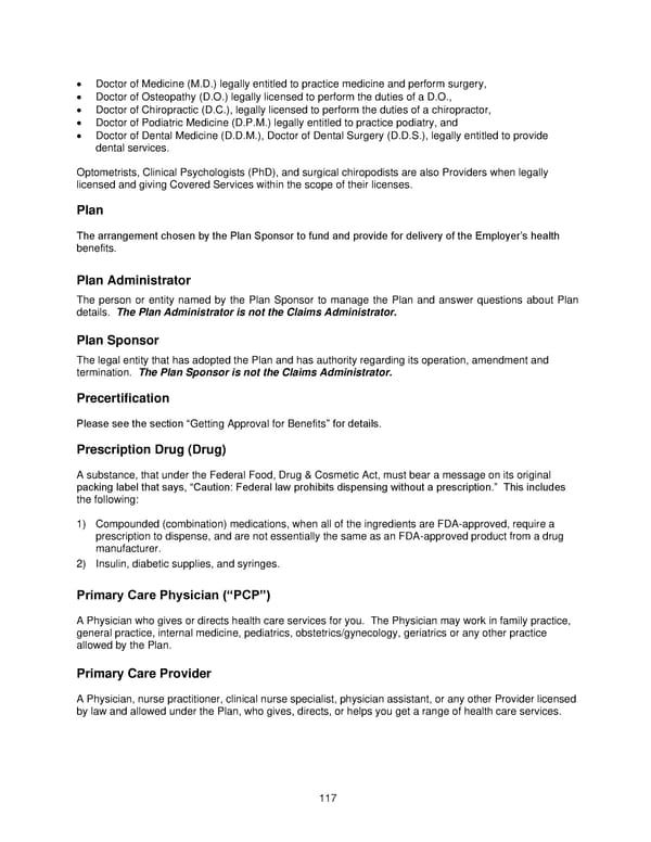 Anthem Blue Access PPO Option 23 with Rx Option T3 IN PPO Large 96R4 01 01 2025 L12026M001 L12026 English EOC CY - Page 118