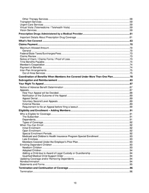 Anthem Blue Access PPO HSA Option E6 IN PPO Large 96R6 01 01 2025 L12026MR02 L12026 English EOC CY - Page 11