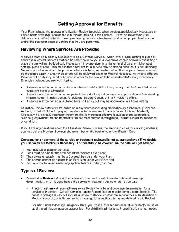 Anthem Blue Access PPO HSA Option E6 IN PPO Large 96R6 01 01 2025 L12026MR02 L12026 English EOC CY - Page 33