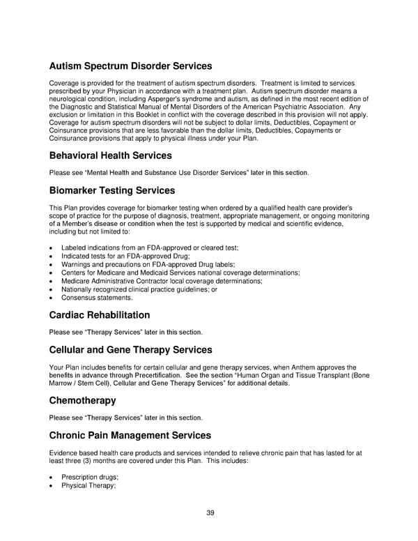 Anthem Blue Access PPO HSA Option E6 IN PPO Large 96R6 01 01 2025 L12026MR02 L12026 English EOC CY - Page 40