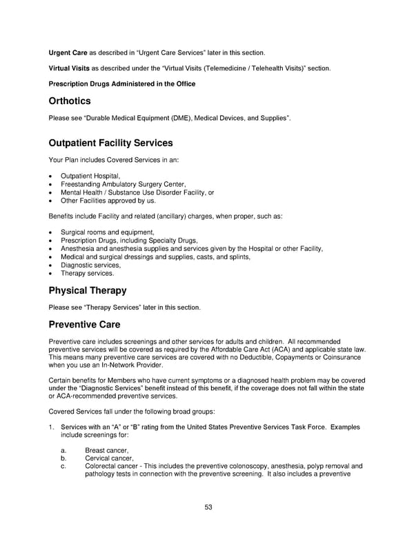 Anthem Blue Access PPO HSA Option E6 IN PPO Large 96R6 01 01 2025 L12026MR02 L12026 English EOC CY - Page 54