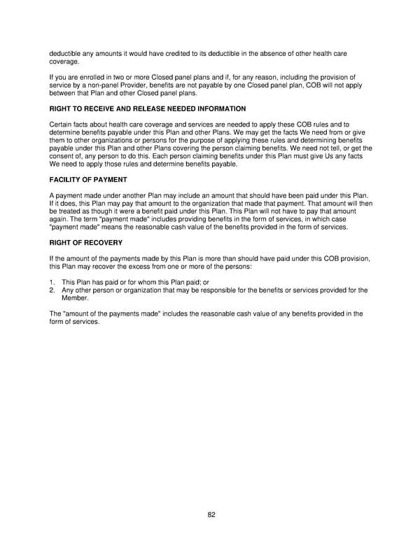 Anthem Blue Access PPO HSA Option E6 IN PPO Large 96R6 01 01 2025 L12026MR02 L12026 English EOC CY - Page 83