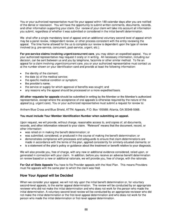 Anthem Blue Access PPO HSA Option E6 IN PPO Large 96R6 01 01 2025 L12026MR02 L12026 English EOC CY - Page 89