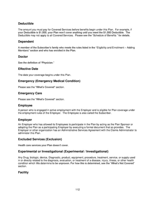 Anthem Blue Access PPO HSA Option E6 IN PPO Large 96R6 01 01 2025 L12026MR02 L12026 English EOC CY - Page 113