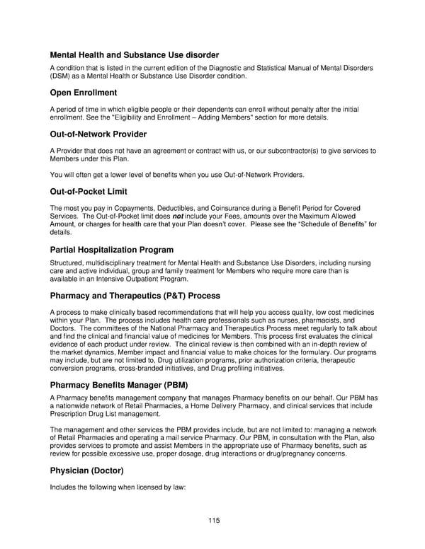 Anthem Blue Access PPO HSA Option E6 IN PPO Large 96R6 01 01 2025 L12026MR02 L12026 English EOC CY - Page 116