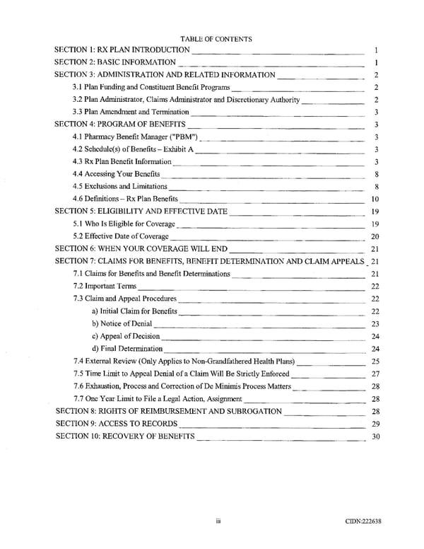 Richmond Community Schools Prescription Drug Benefit Plan - Page 3