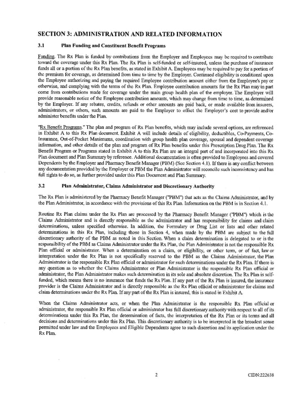 Richmond Community Schools Prescription Drug Benefit Plan - Page 6