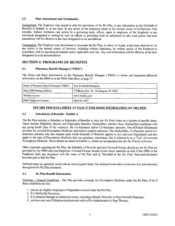 Richmond Community Schools Prescription Drug Benefit Plan - Page 7