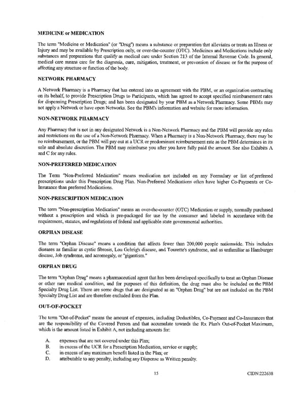 Richmond Community Schools Prescription Drug Benefit Plan - Page 19