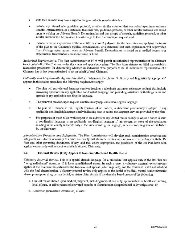 Richmond Community Schools Prescription Drug Benefit Plan - Page 29