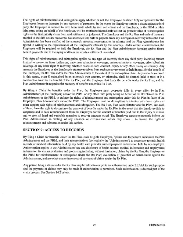 Richmond Community Schools Prescription Drug Benefit Plan - Page 33