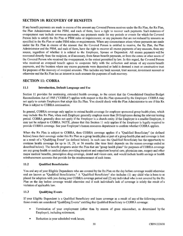 Richmond Community Schools Prescription Drug Benefit Plan - Page 34