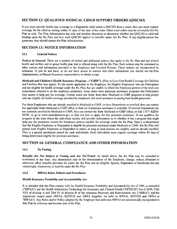 Richmond Community Schools Prescription Drug Benefit Plan - Page 37