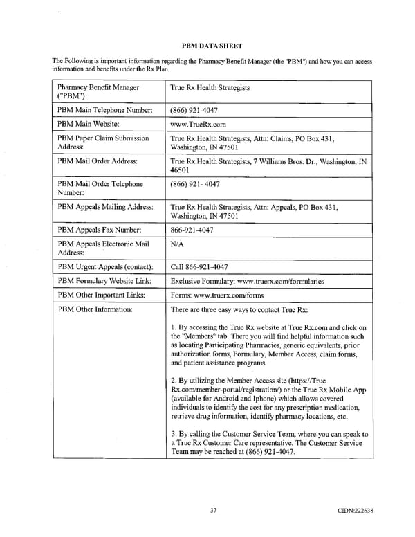 Richmond Community Schools Prescription Drug Benefit Plan - Page 41