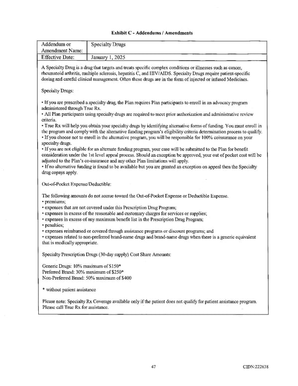 Richmond Community Schools Prescription Drug Benefit Plan - Page 51