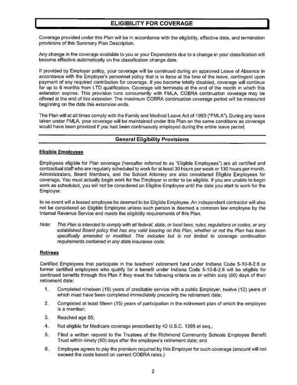 Dental and Vision Plan Document for Richmond Community Schools - Page 4