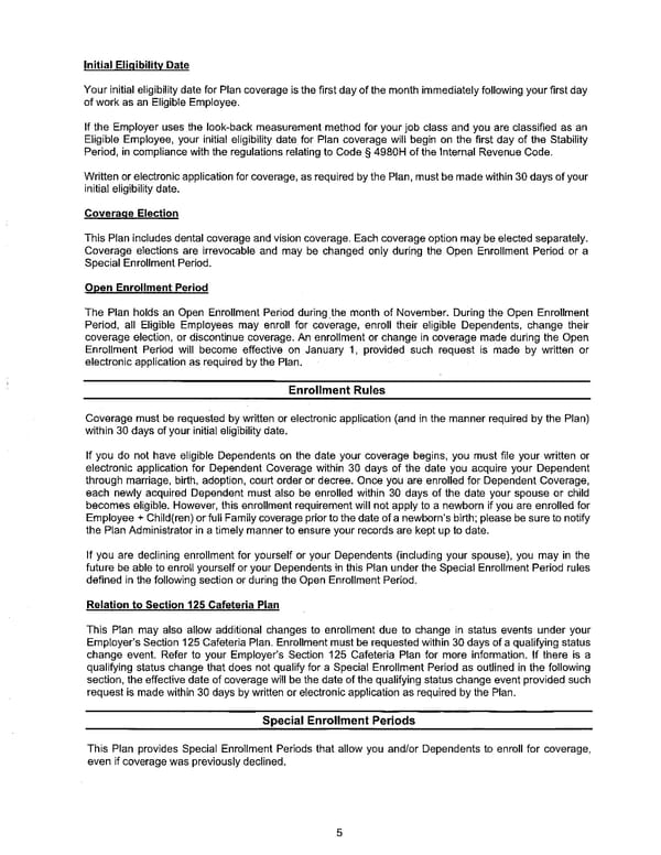 Dental and Vision Plan Document for Richmond Community Schools - Page 7