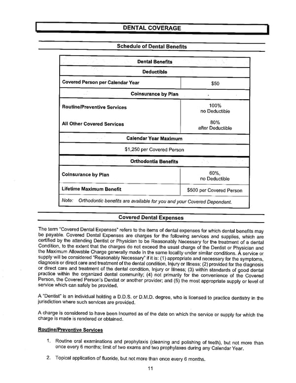 Dental and Vision Plan Document for Richmond Community Schools - Page 13