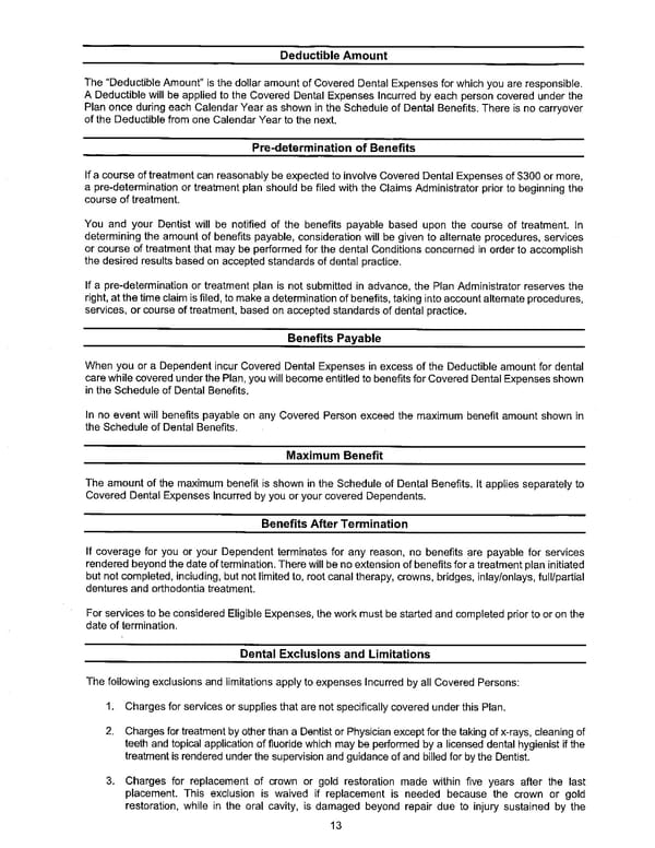 Dental and Vision Plan Document for Richmond Community Schools - Page 15